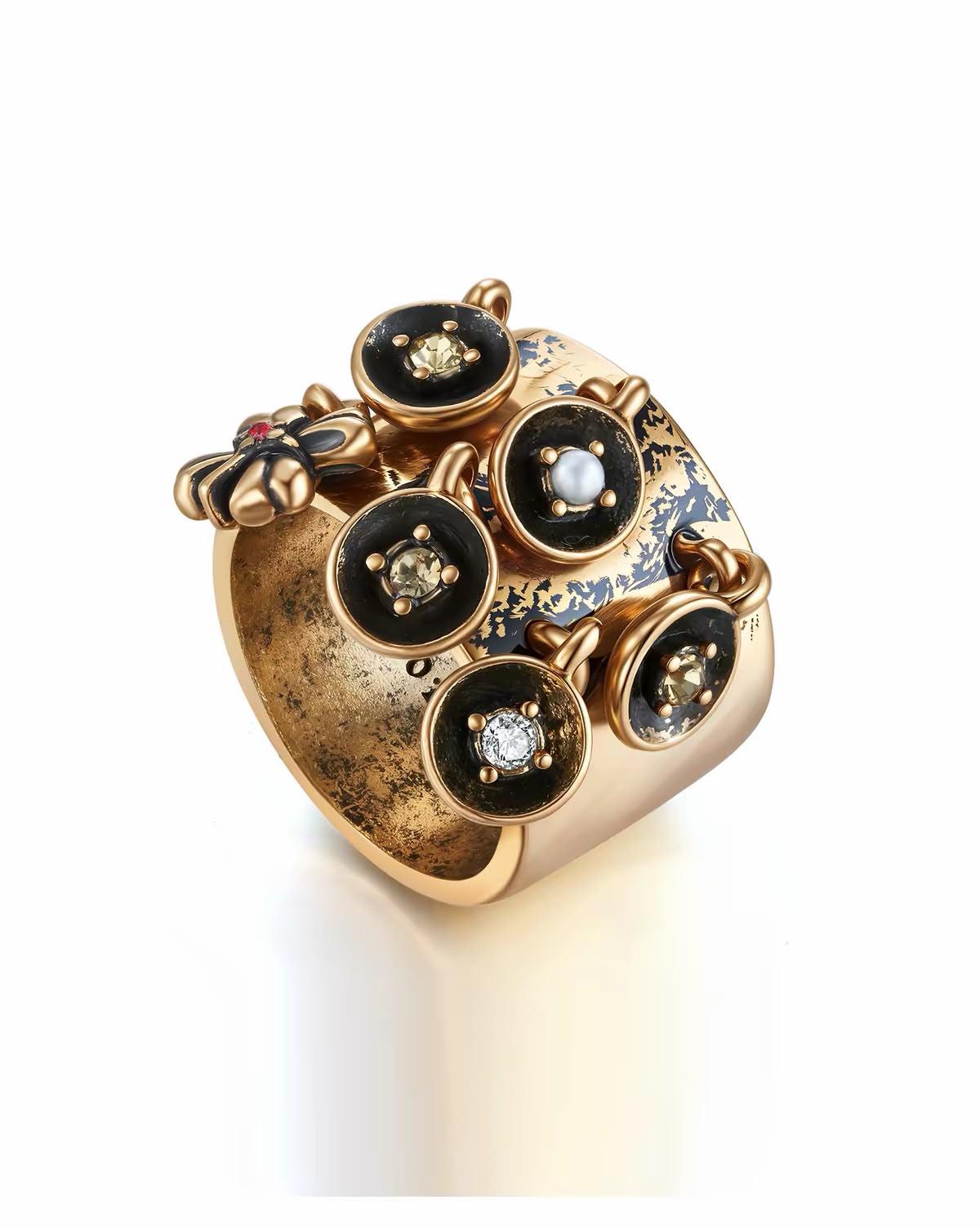Charm Statement Ring
