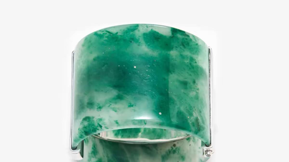 Green Stone Cuff