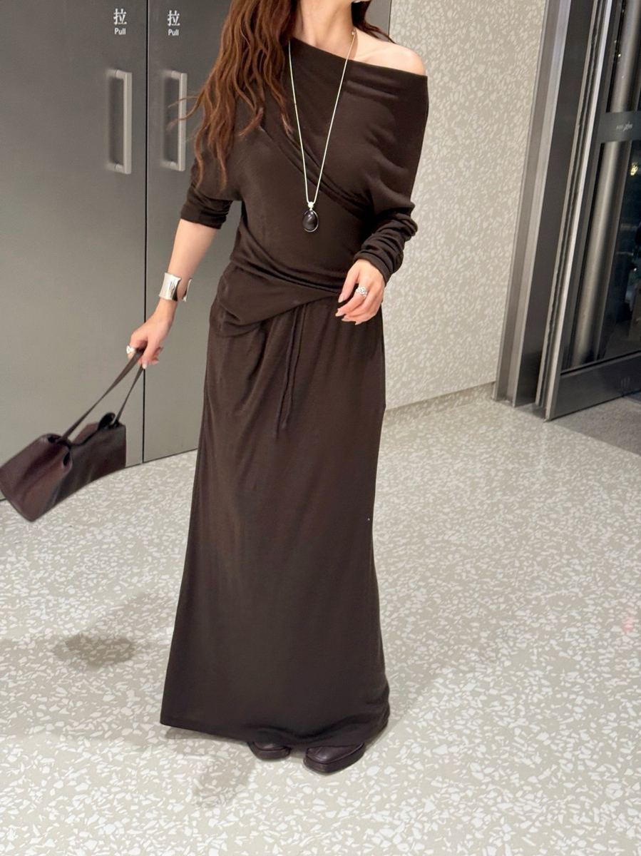 Off-Shoulder Maxi