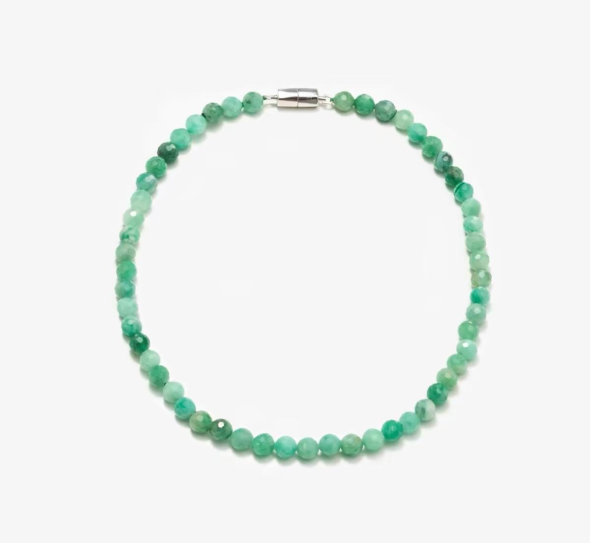 Green Beaded Necklace