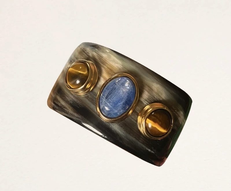 Gaia Mini — Kyanite & Tiger's Eye