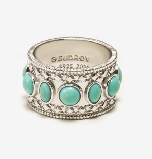 Turquoise Cabochon Ring